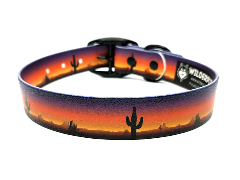Desert Sunset No-Stink Waterproof Collar