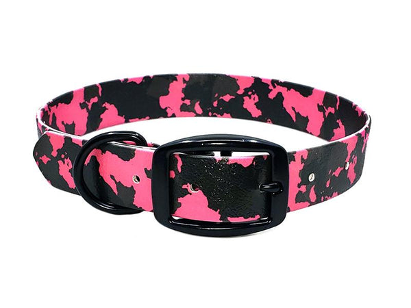 Pink Camo No-Stink Waterproof Collar