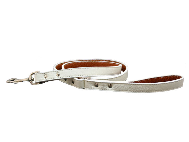 Italian Leather Leash - 11 Colors - Flying Dog Collars