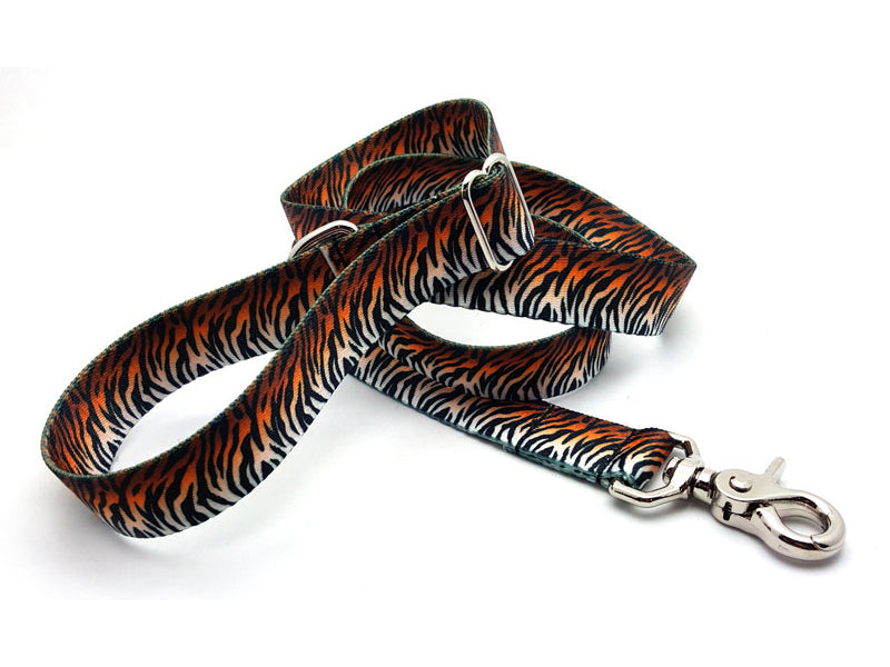 Bengal Tiger Polyester Adjustable Handle Leash