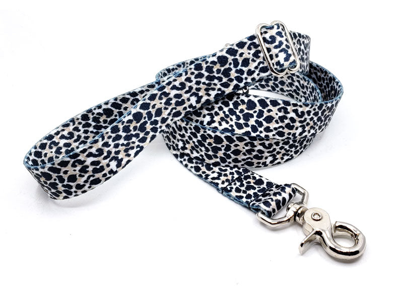 Cheetah Polyester Webbing Adjustable Handle Leash
