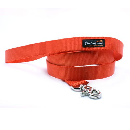 Heavy Duty Adjustable Handle Webbing Leash - Flying Dog Collars